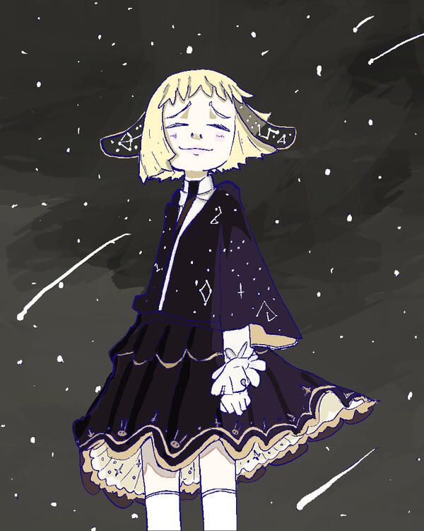 The march hare fanart.